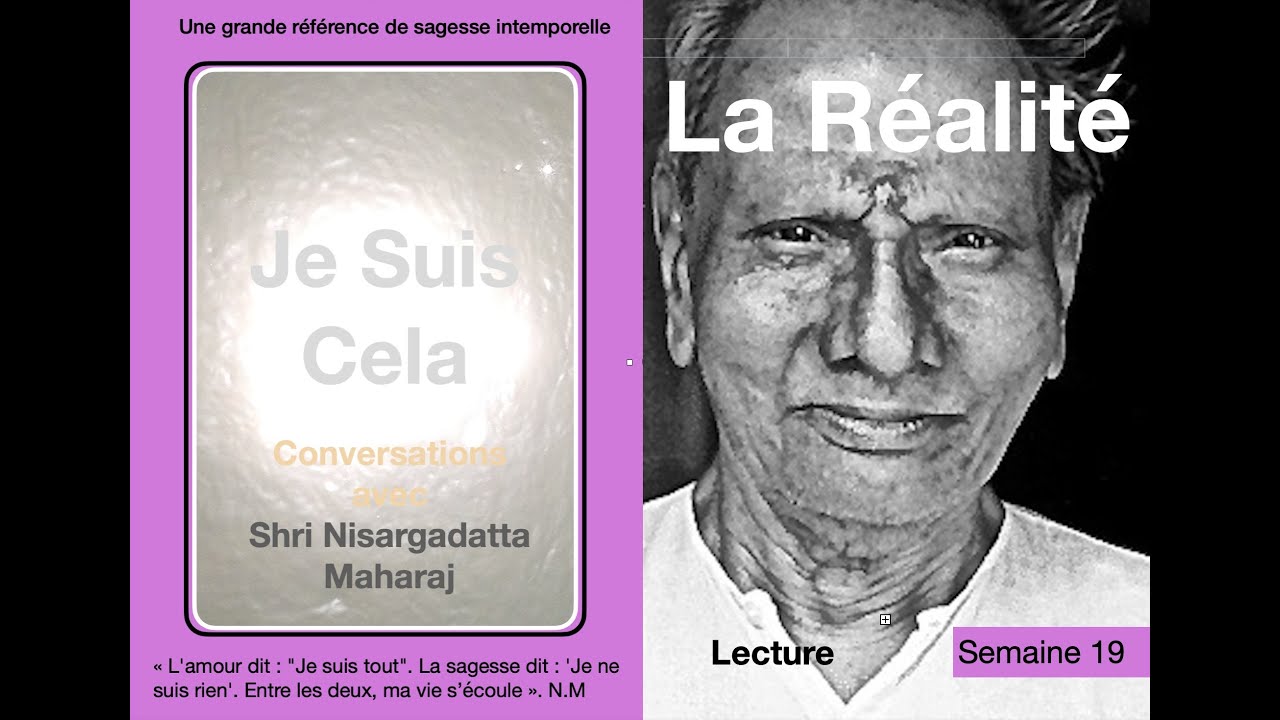 Je suis Cela 19 : La Réalité