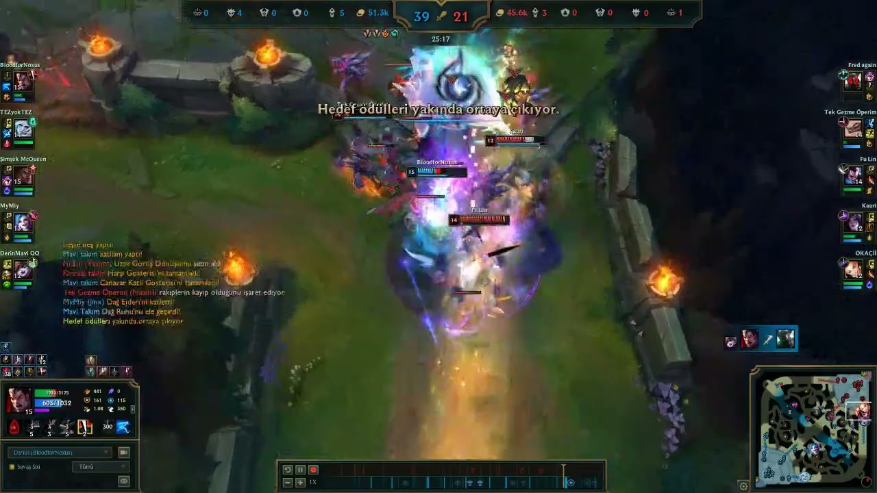 Darius 1vs5 PENTAKİLL