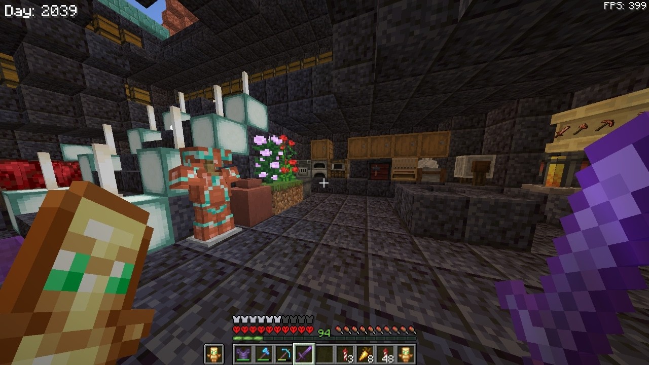 Hardcore Minecraft day 2040+