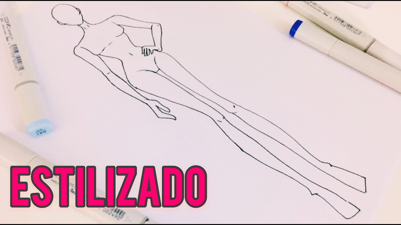 COMO DESENHAAR CROQUI ALONGADO