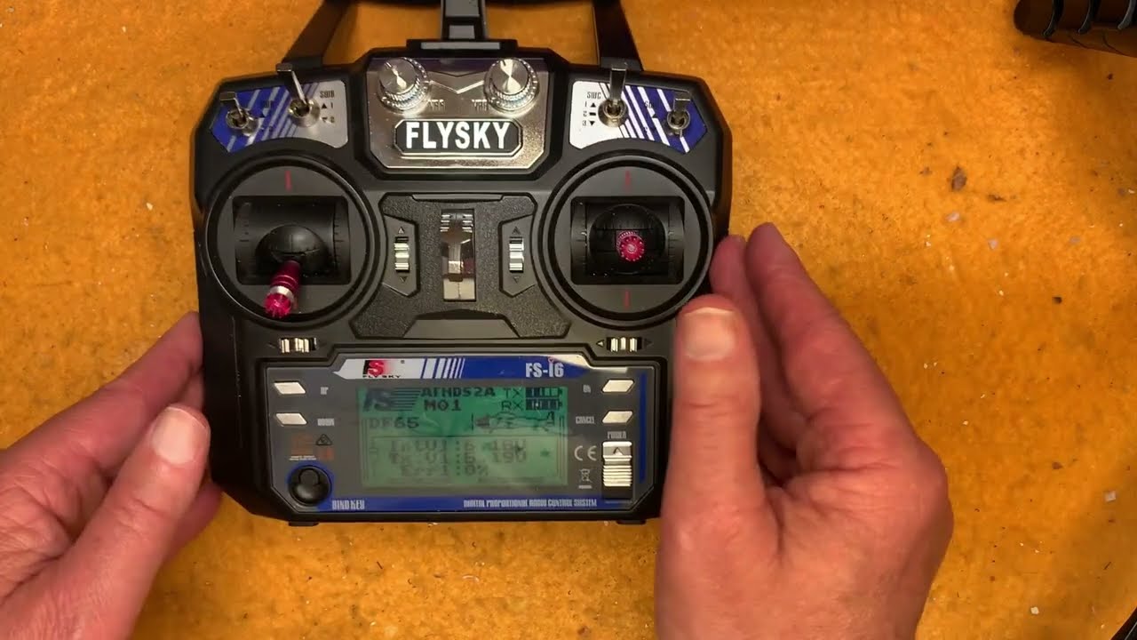 DF95 FlySky i6 receiver setup