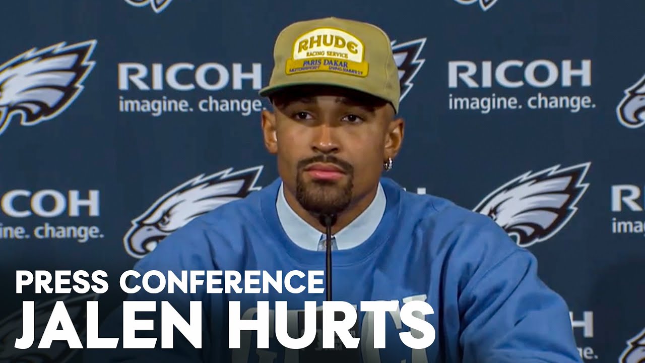 Postgame Press Conference: Jalen Hurts | Dallas Cowboys vs Philadelphia Eagles