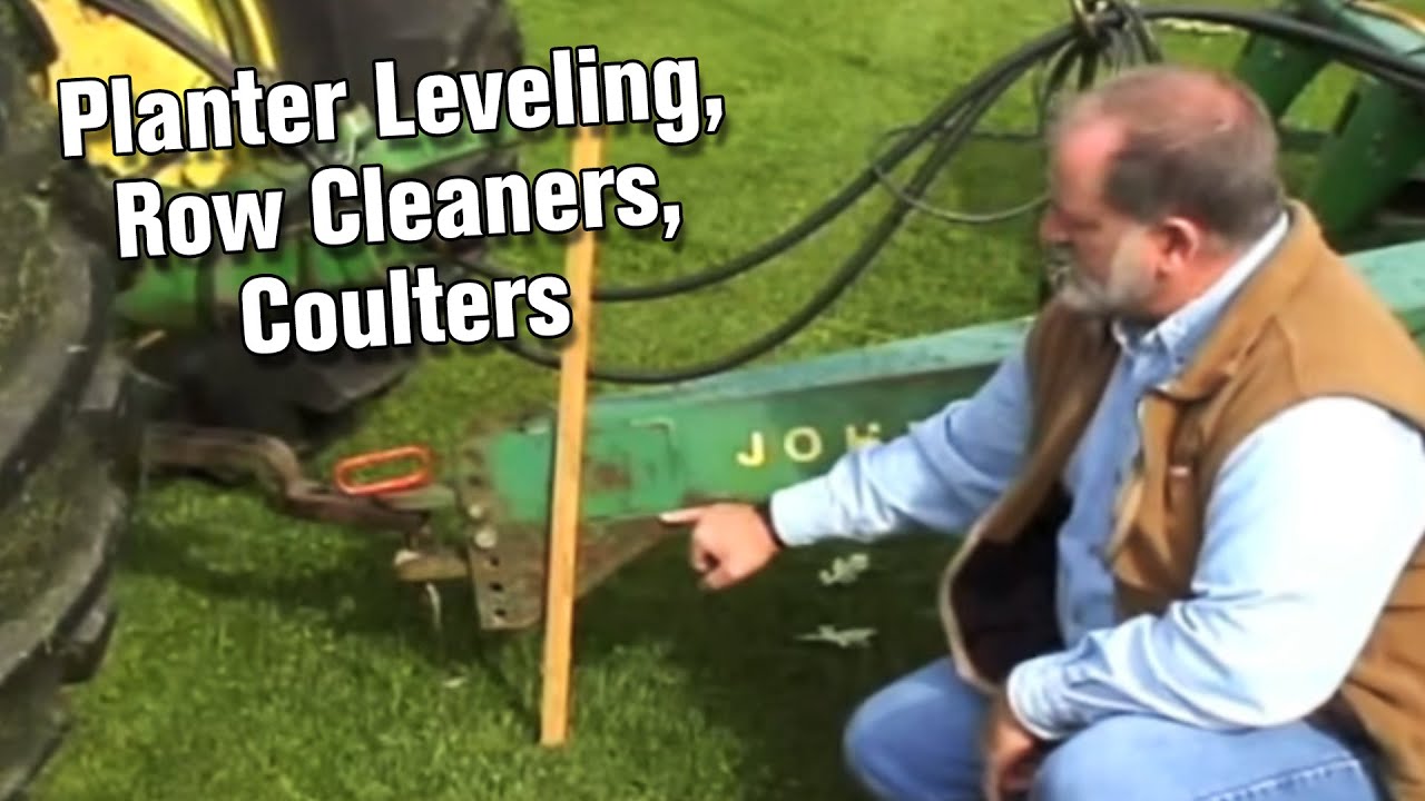 No-till Planters Part 1: Planter Leveling, Row Cleaners, Coulters