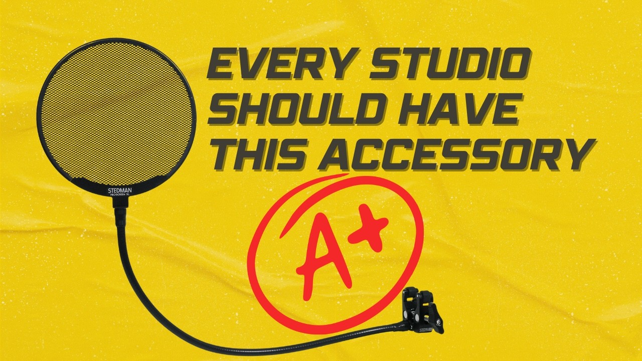 Stedman Proscreen XL V2 Pop Filter Review - BEST Pop Filter