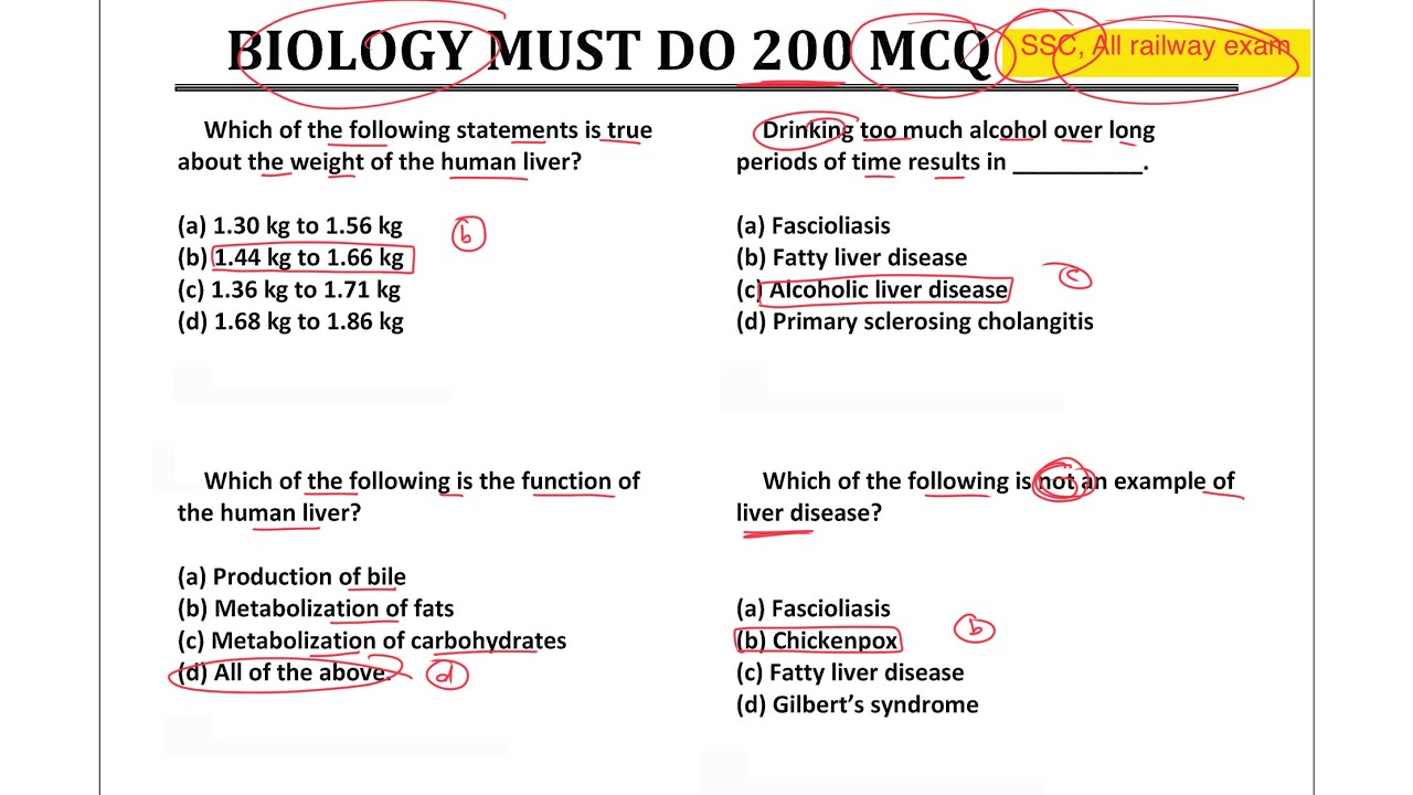 Biology: One Shot (जीव विज्ञान) Biology all exam best question paper 