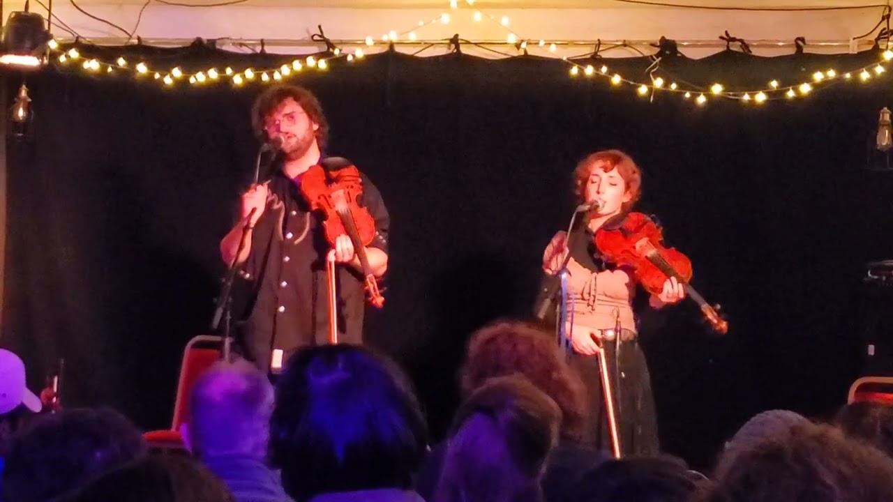 Sam Baxter and Merle Harbron at the Cumberland Arms