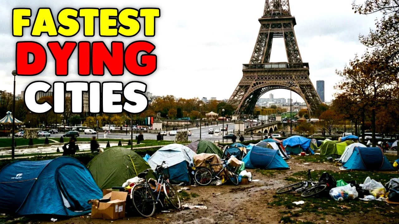 Самые быстро умирающие города Европы...