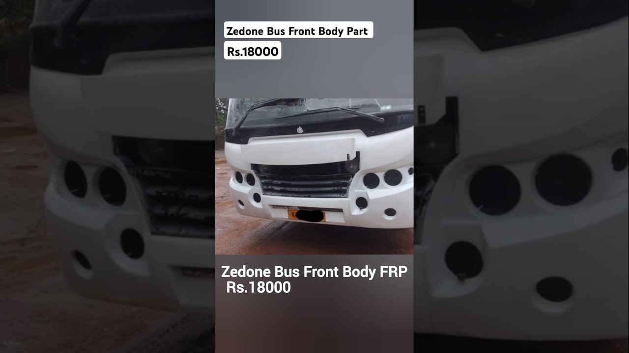 Zedone Bus Front Body Part / Bus FRP Bodypart #zedone #bus #accessories #bodyparts #sale #kerala