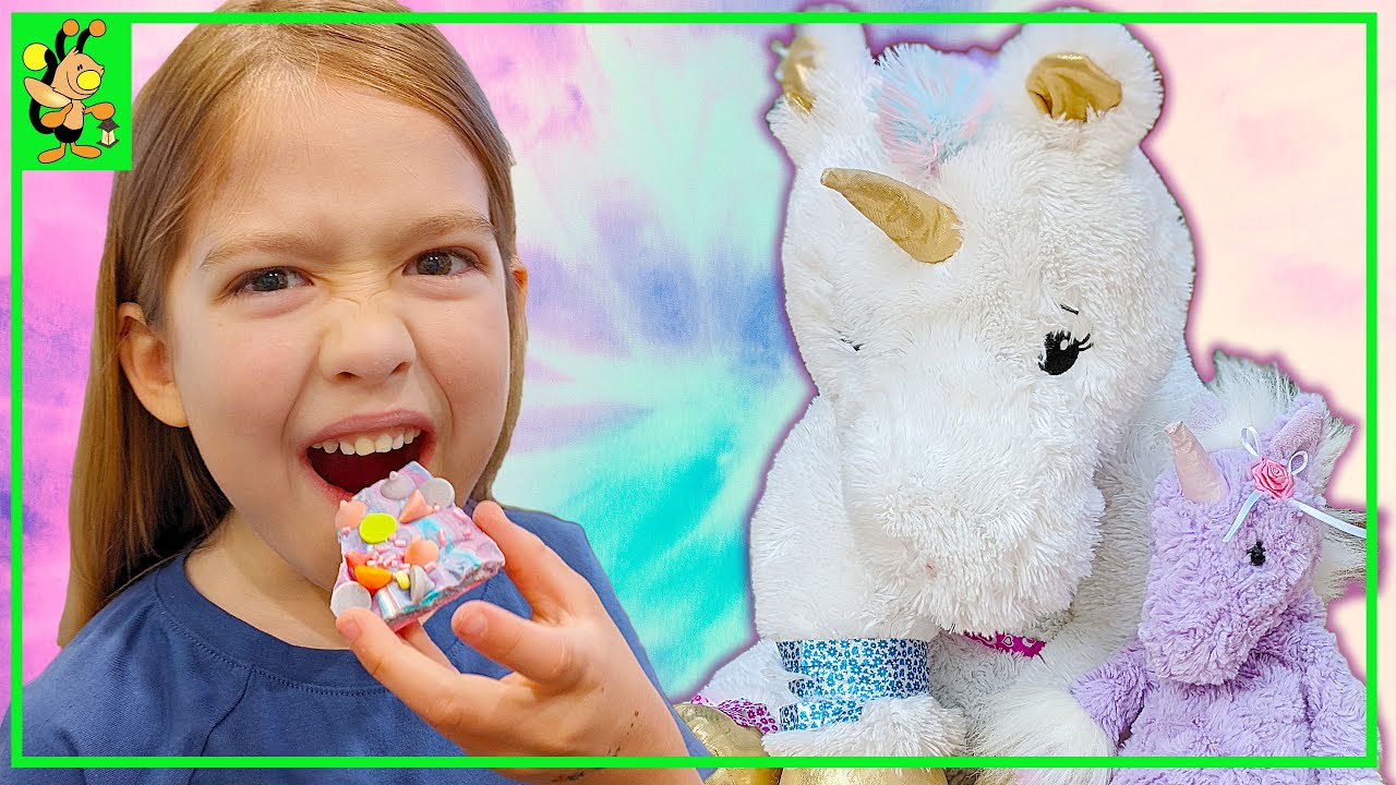 Making Unicorn Food! Kitchen Fun for Kids