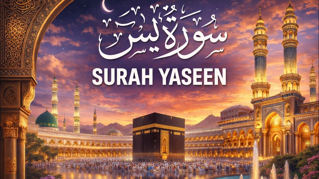 Unbelievable Beautiful Voice Surah Yasin 🌙 | Heart Touching Quran Recitation for Deep Sleep