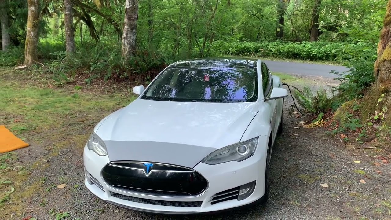 Camping with 2013 Tesla Model S Part 1 What Was Good and Needs Improvement ￼