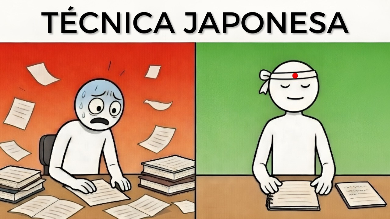 El MÉTODO JAPONÉS Para ESTUDIAR y Llegar Tranquilo al EXAMEN