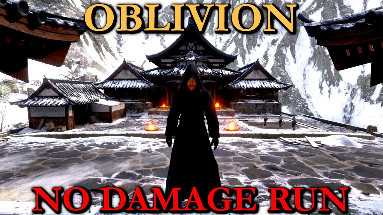 OBLIVION NO DAMAGE - The Todd Run (Elder Scrolls 1-5 No Damage Run) + Teaching PotasticP DS3 Later