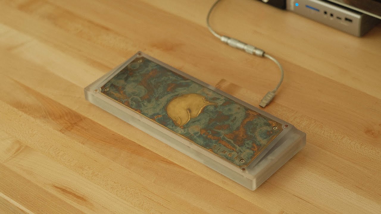 PC Unikorn with lubed Cream+ (Copper Inserts) Typing Sounds