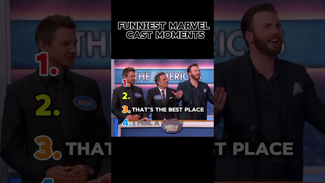 Funniest Marvel Cast Moments💀... 