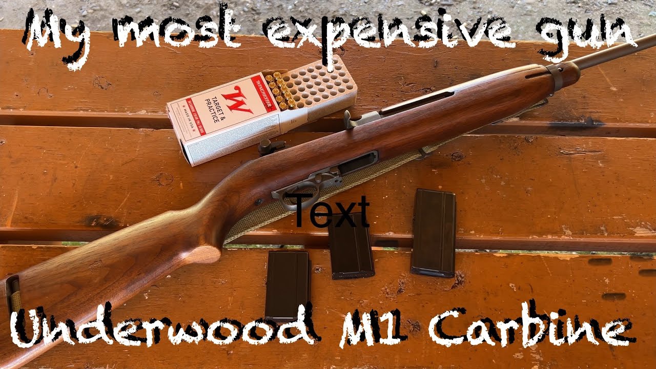 Моя самая дорогая винтовка на стрельбище — карабин Underwood M1, калибр 30, США.