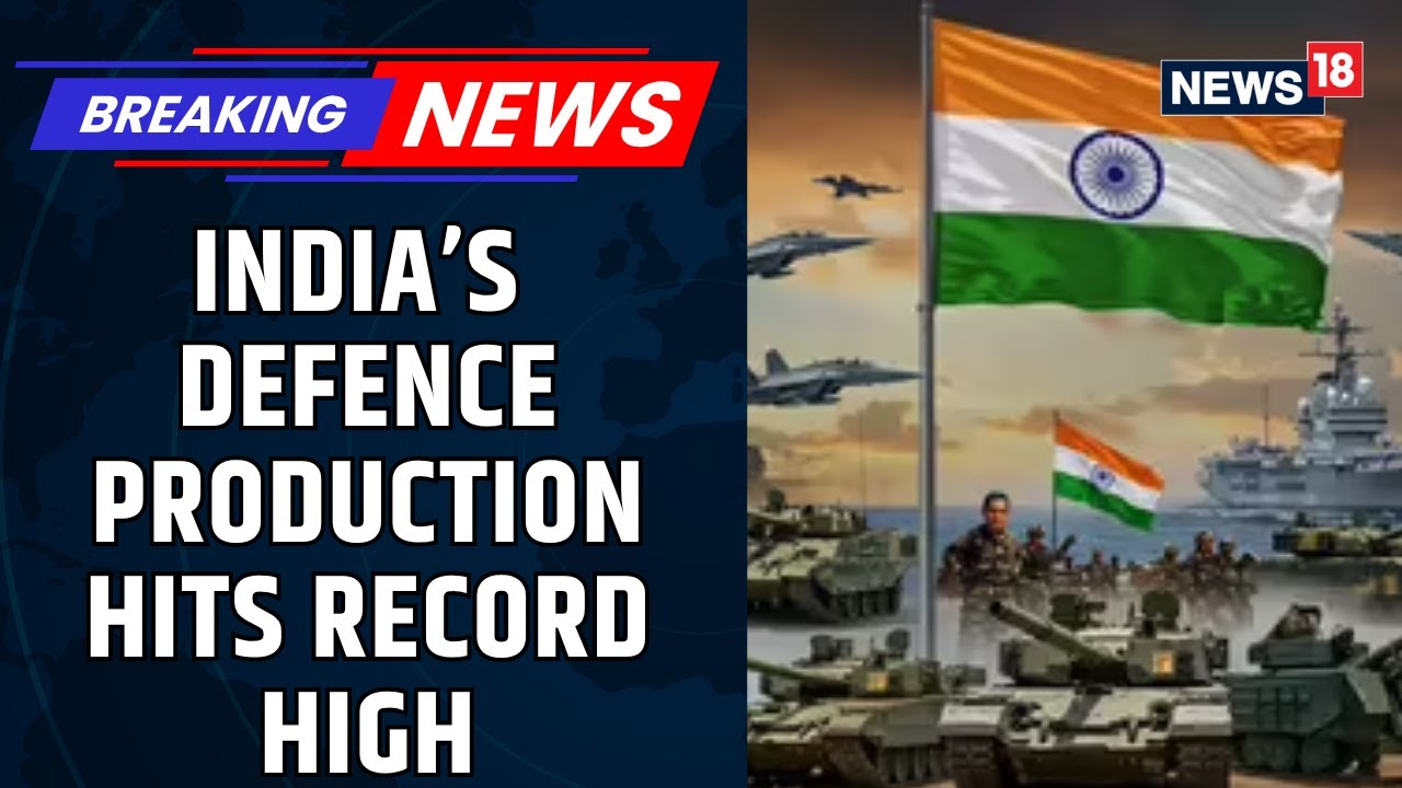 India's Defence Production Soars to Record High of ₹1.5 Lakh Crore in 2024-2025 | Defence Budget