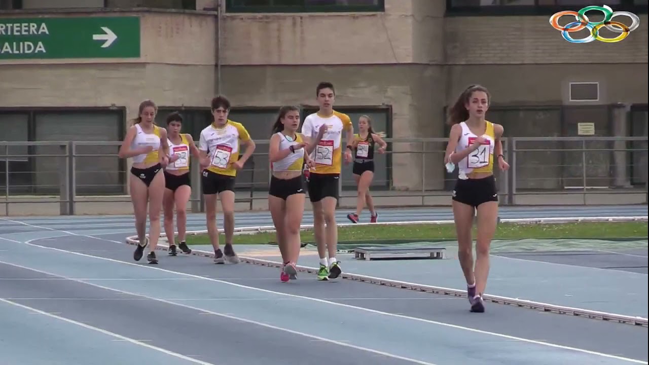 2021-05-01 Finales JDN - 3000m Sub 16 Mujeres y 5000 Sub 16 Hombres Sub 18 Hombres y Mujeres Marcha