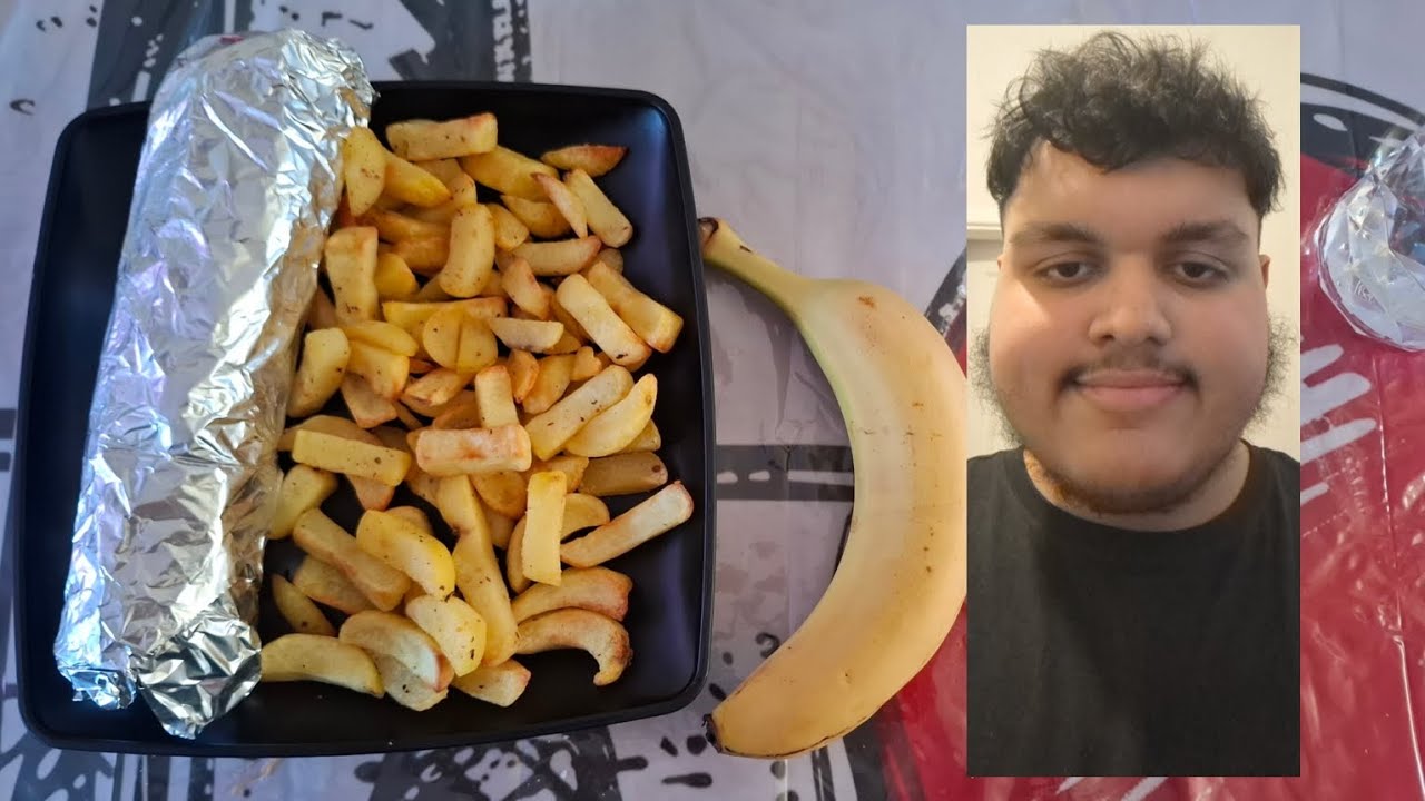 Peri chicken wrap with chips uk mukbang 