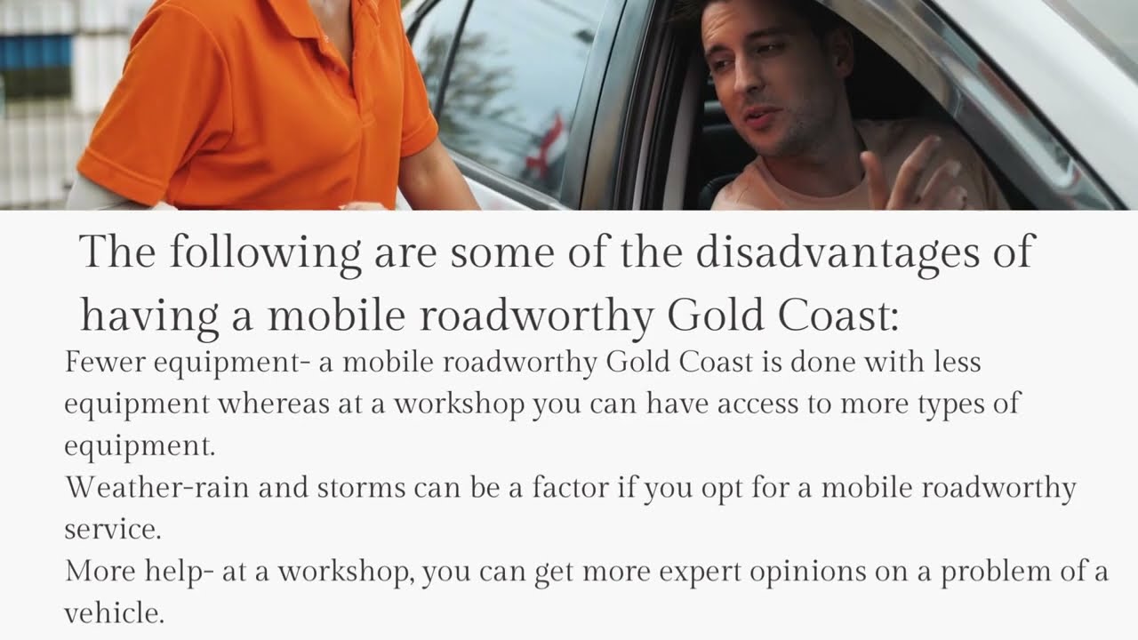 Why do you need a roadworthy certificate Gold Coast?