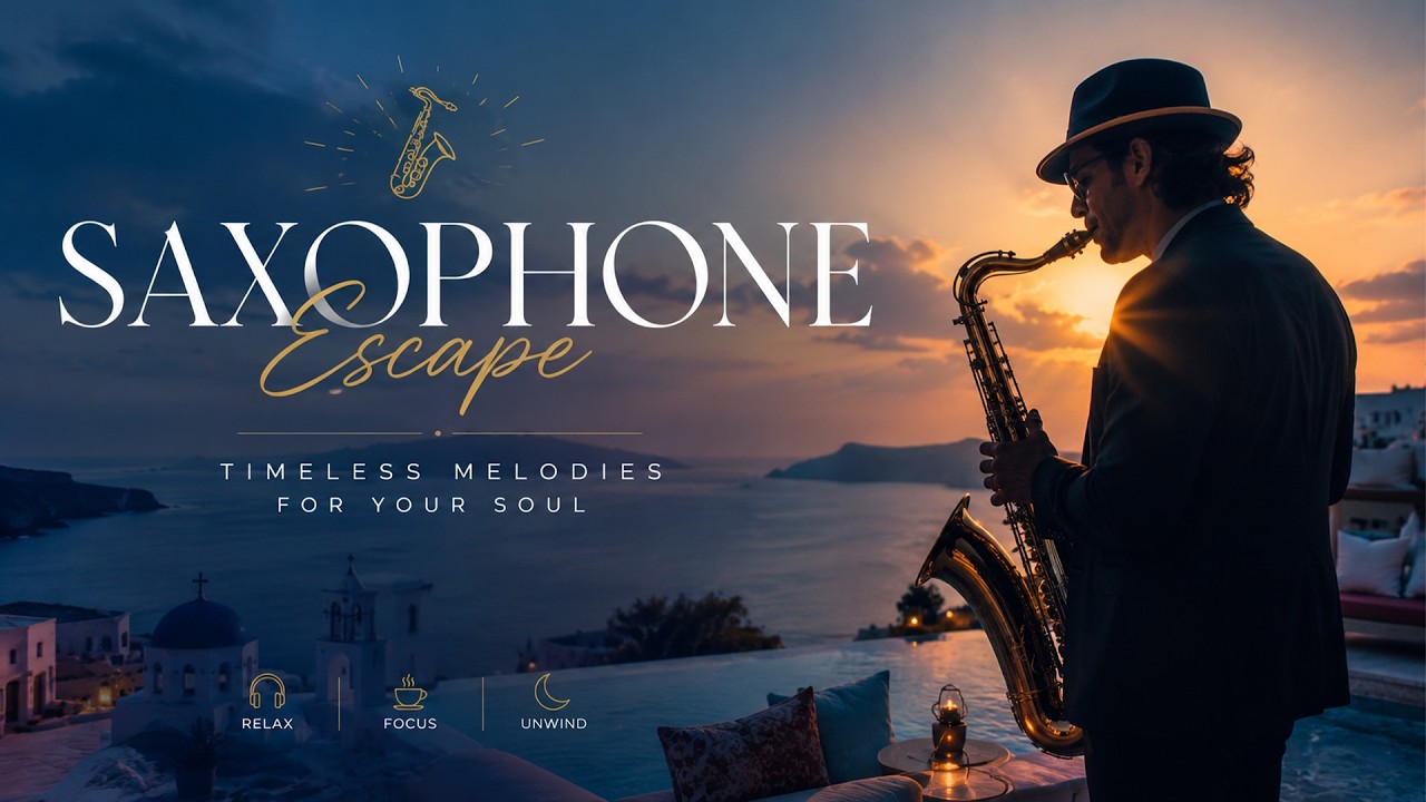 Elegant Saxophone Lounge 2026 ✨ Chill Instrumental Jazz for Candlelight Dinner & Night Vibes