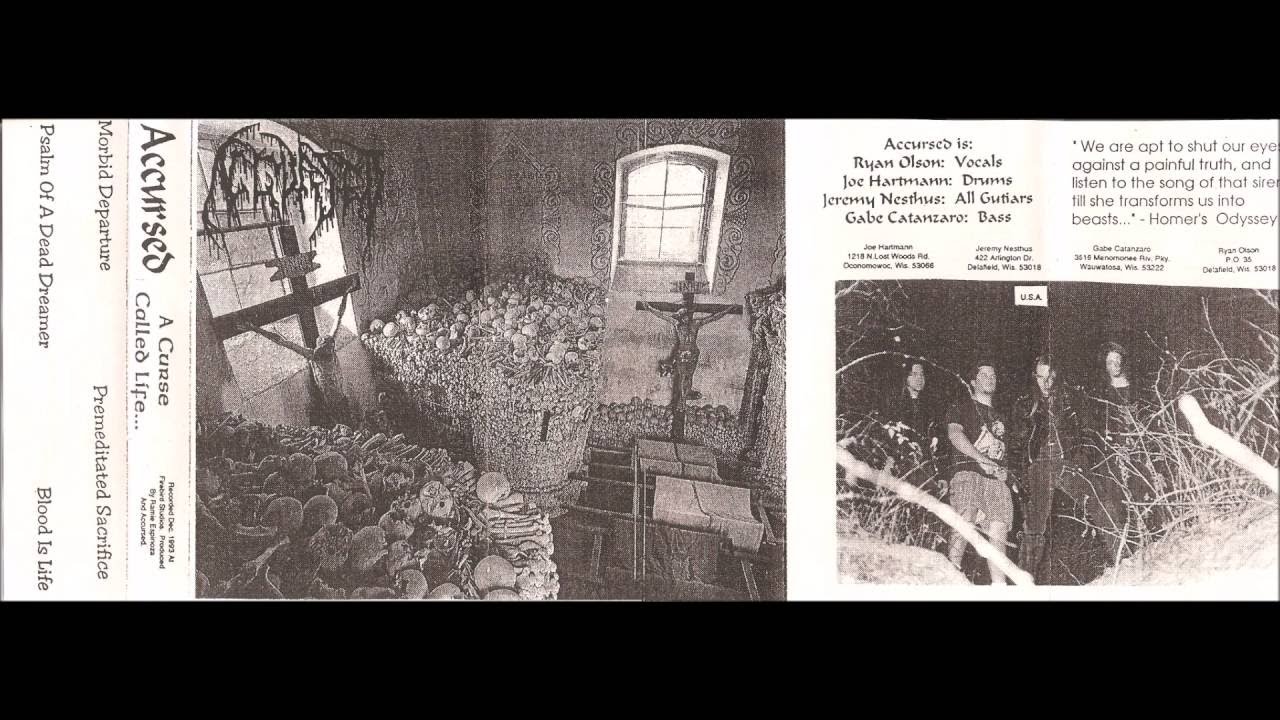 ACCURSED (USA/WI) - A Curse Called Life Demo 1994 [FULL DEMO]
