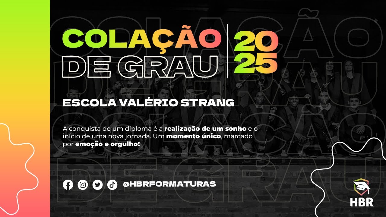 Trailer - Colação de Grau - E.E  Valério Strang -  2025