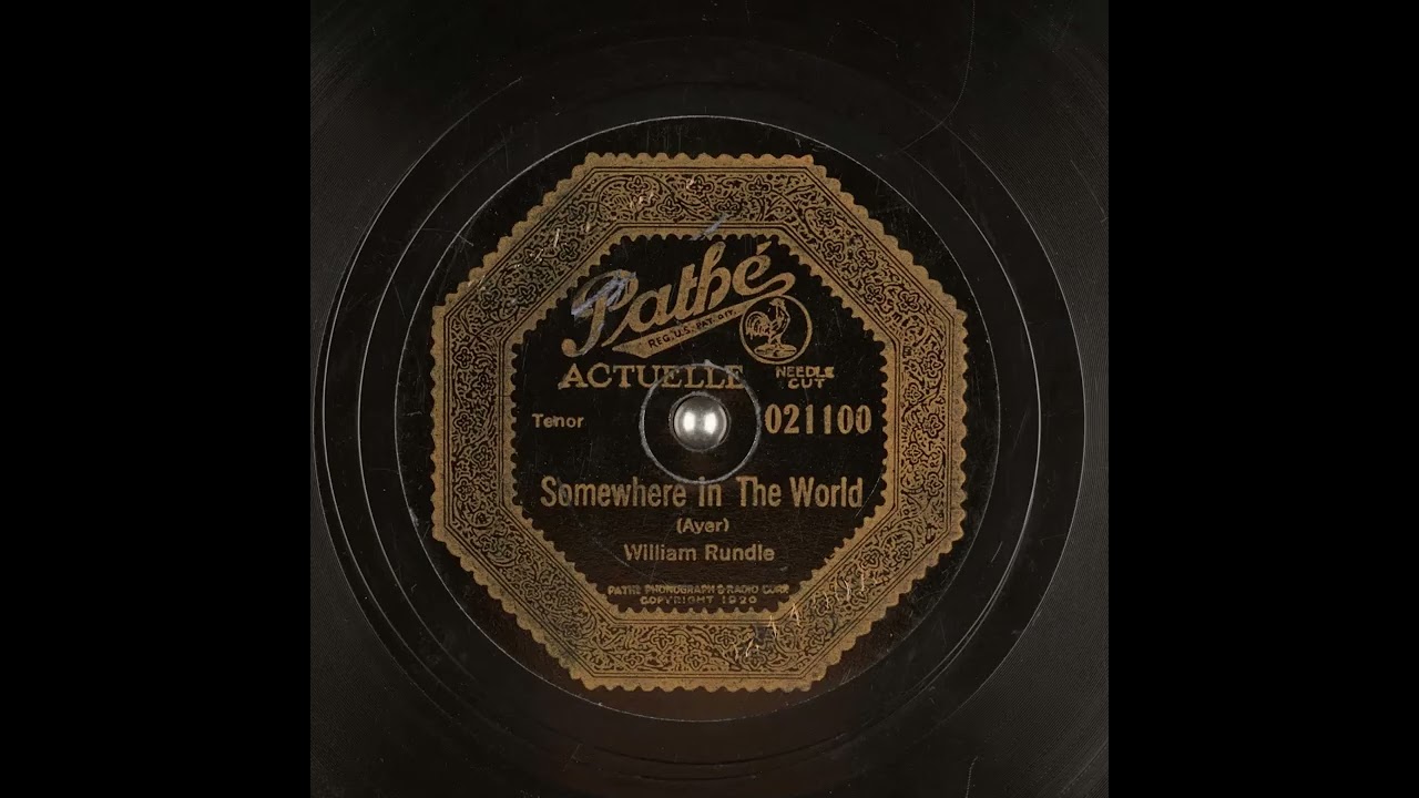 Somewhere in the World - William Rundle