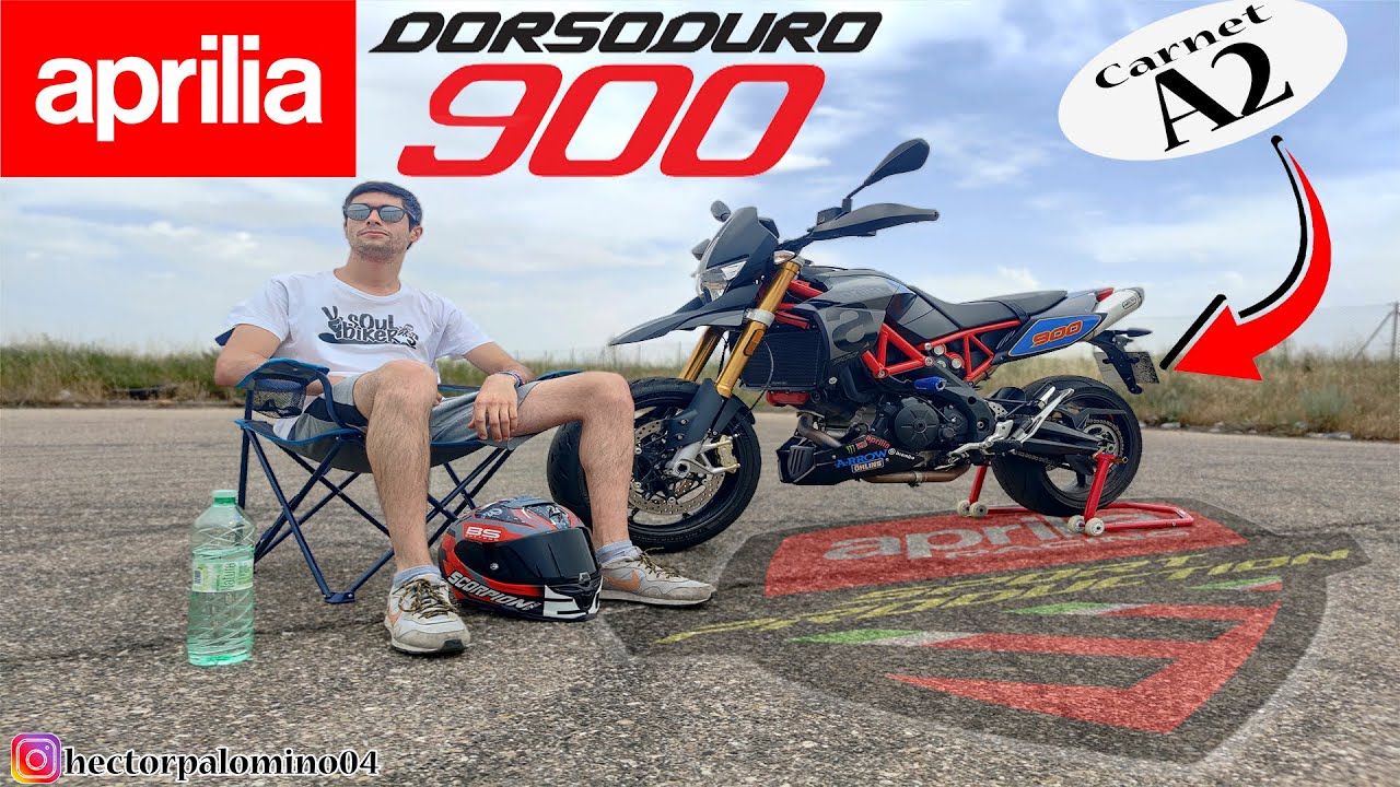 APRILIA DORSODURO 900 - La HYPERMOTARD más TOP del A2 - CAP. 106 - Soul Biker's