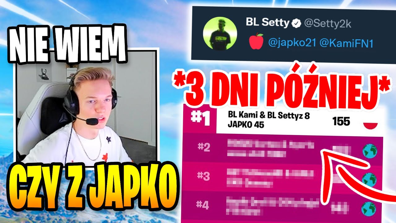 😨 KAMI I SETTY *NIE BYLI PEWNI* TRIO Z JAPKO PRZED TYM TURNIEJEM... ~ KULARZ SZOTY