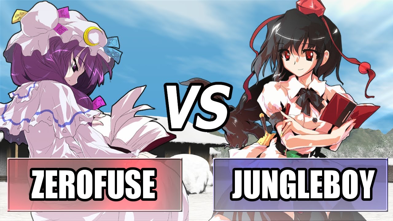 Hisoutensoku: ZeroFuse (Patchouli) vs JungleBoy (Aya) FT5 | High Level Gameplay