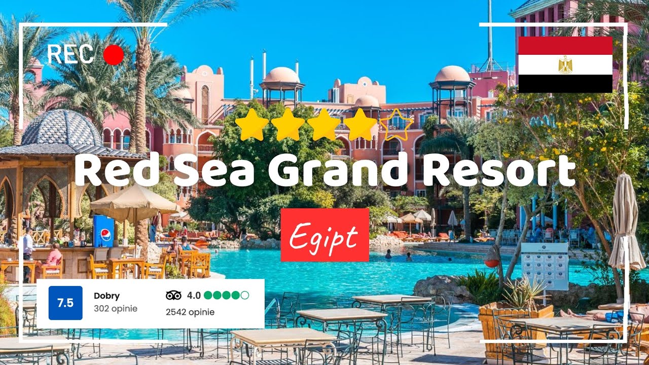 🇪🇬 Red Sea Grand Resort 4* Hurghada, Egipt 😍💛 Komfortowy hotel blisko plaży, Hotel Tour #hurghada