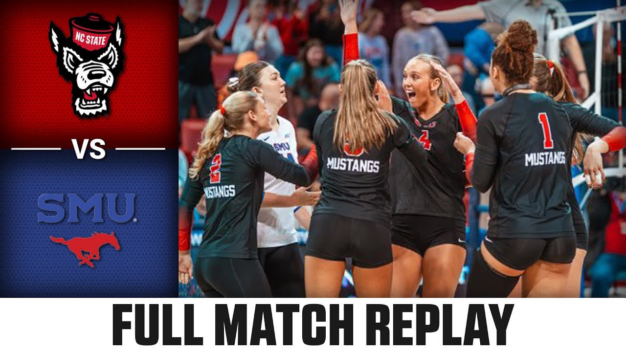 NC State vs. SMU Full Match Replay | 2025 ACC Volleyball