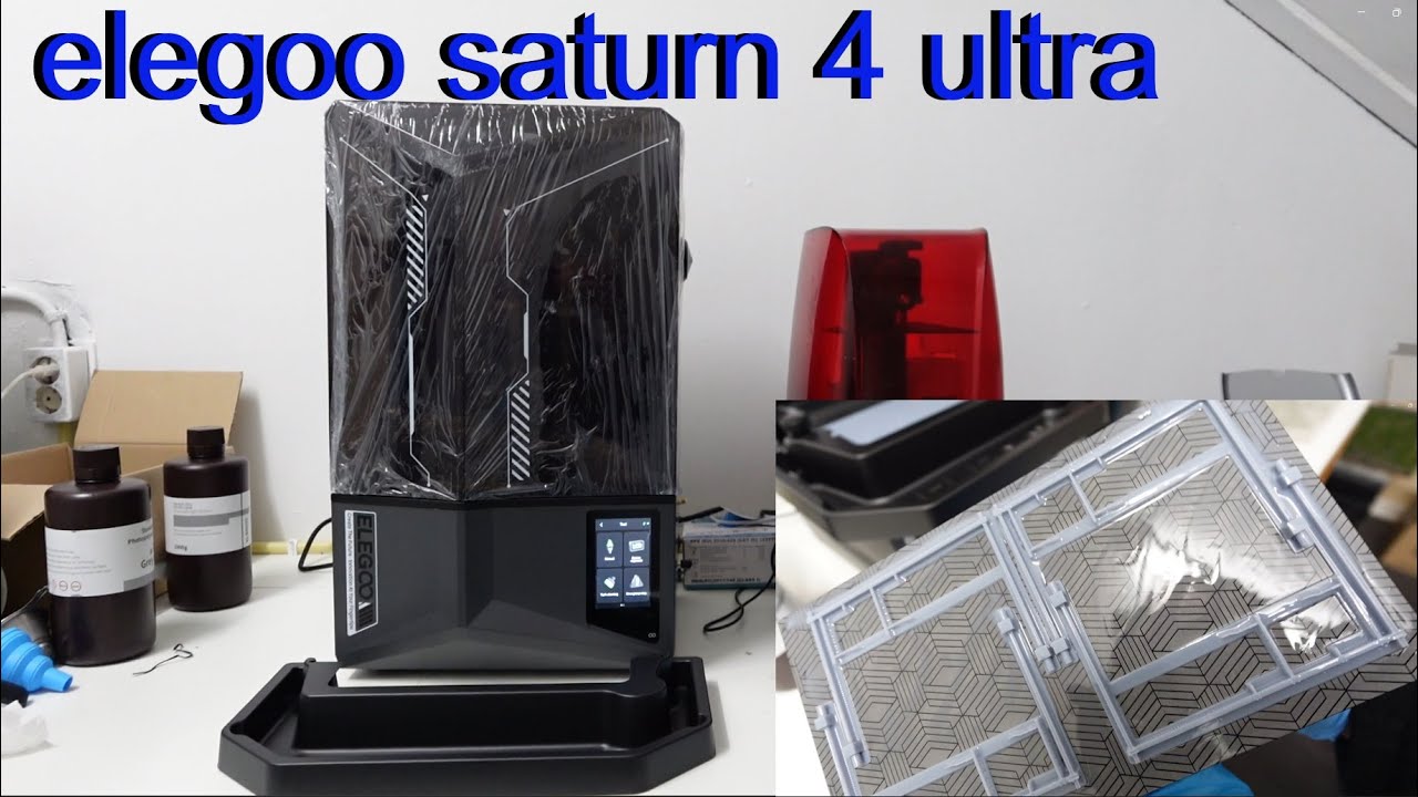 Elegoo Saturn 4 Ultra. Update 18-1-25