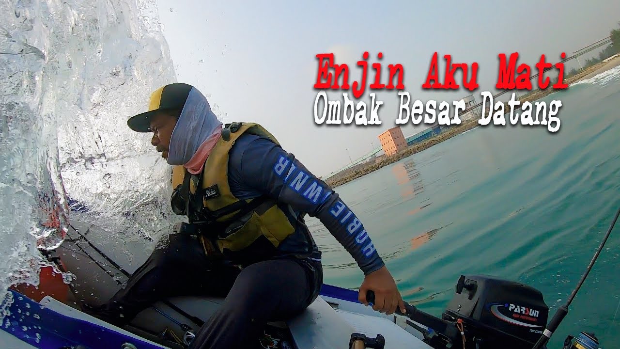 Ombak Padu Hasil Pun Padu (INFLATABLE BOAT VLOG 166)