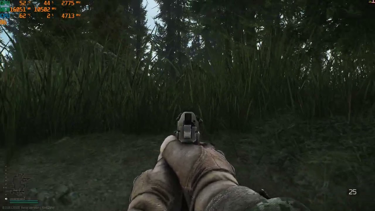 Escape From Tarkov Woods /Ultra DLSS Quality 4090 i7 12700k 4K.