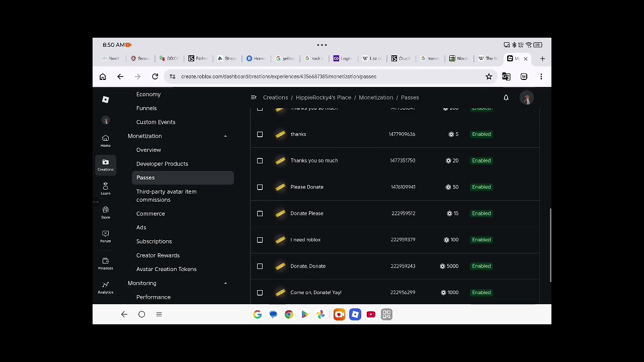 Please Donate tutorial to create pass 