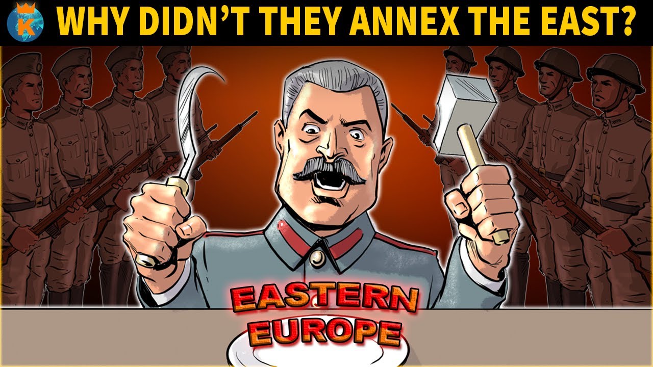 Why didn't the USSR annex Eastern Europe after World War 2?