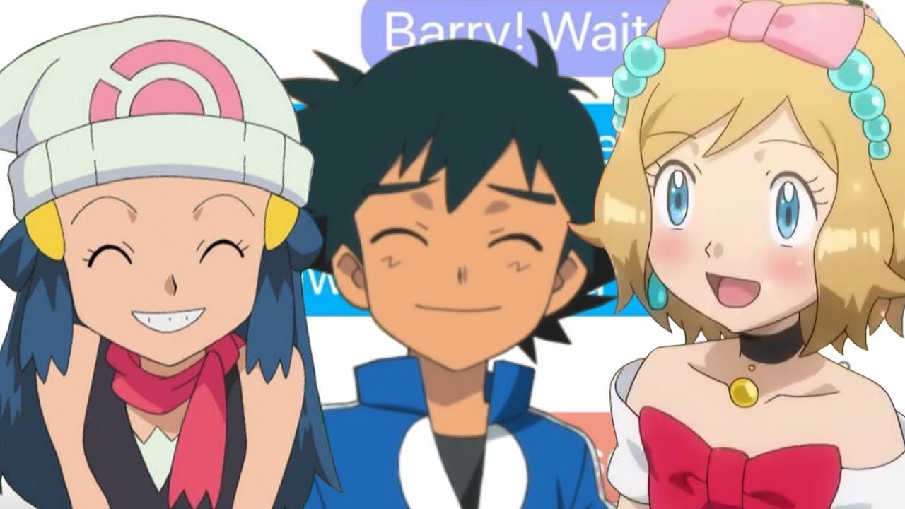 Ash and Serena's Sleepover!!