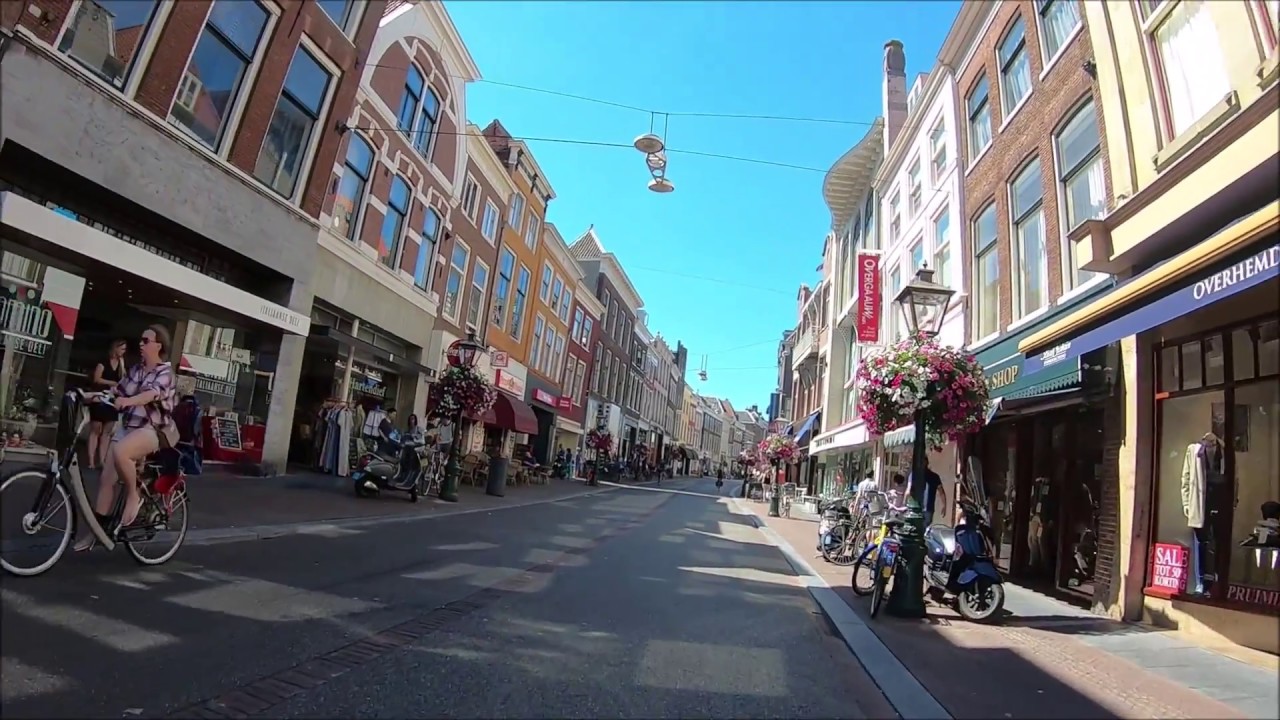 Op de fiets door Leiden