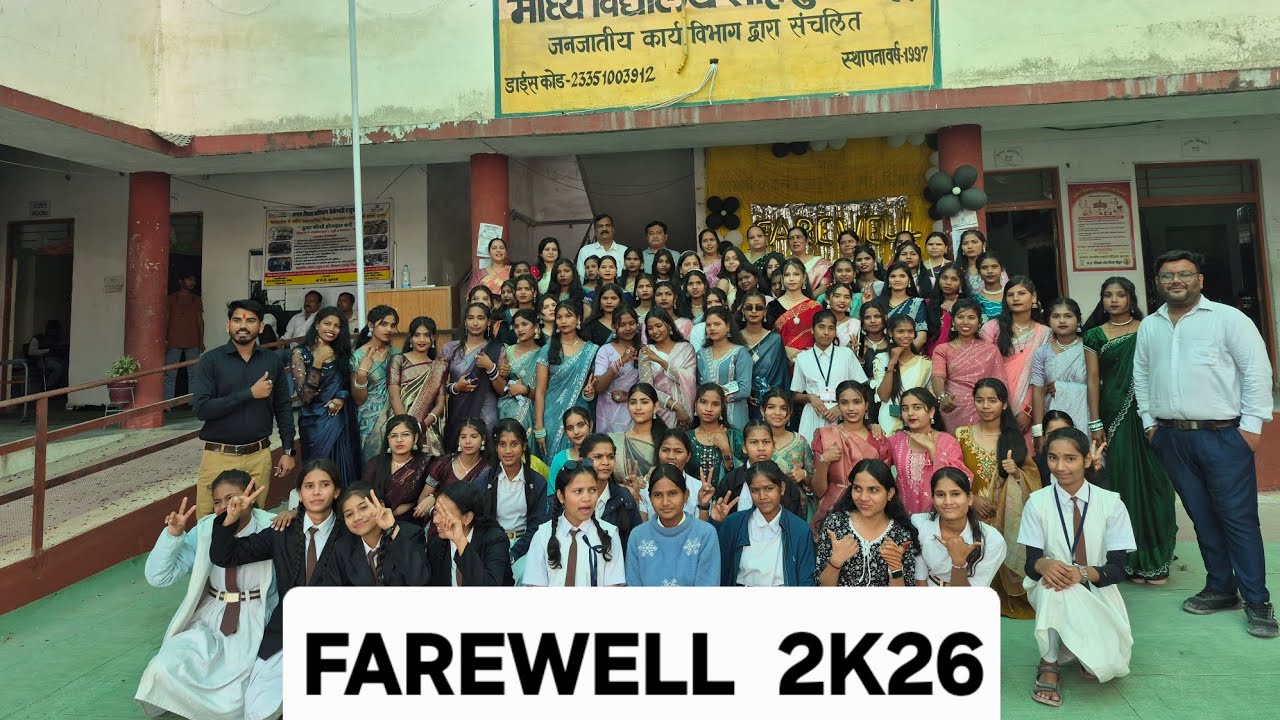 Farewell 2k26 #myschool #students #colleagues #enjoying #makingmemories 