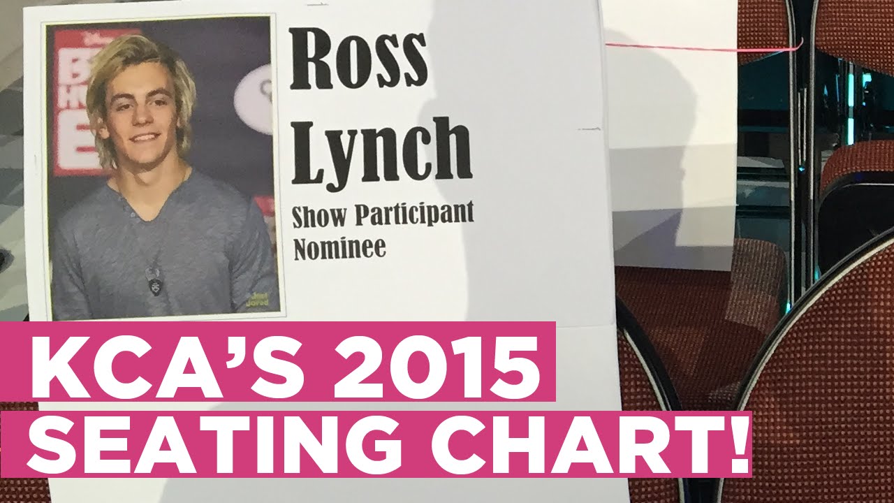 KCA's 2015 Seating! Ross Lynch, Laura Marano, Debby Ryan and More!
