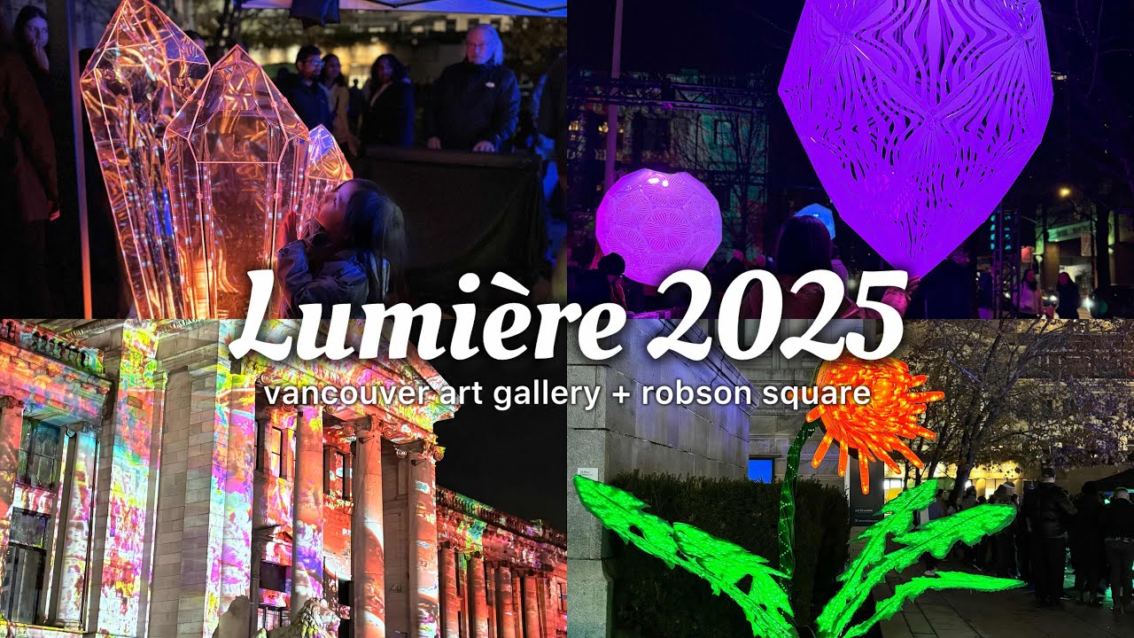LUMIÈRE 2025 — November 13th to 16th, 5:00 pm to 9:30 pm