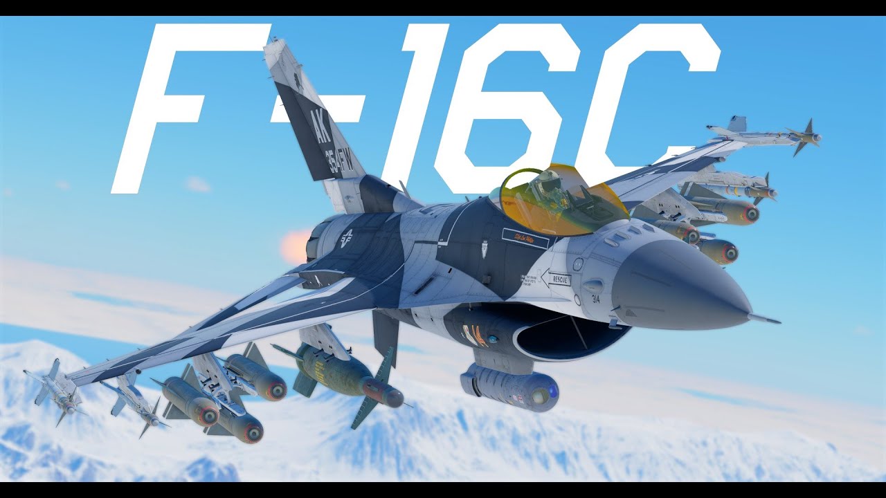 Best Multirole CAS In GameㅣWar Thunder F-16CㅣUHQ 4K