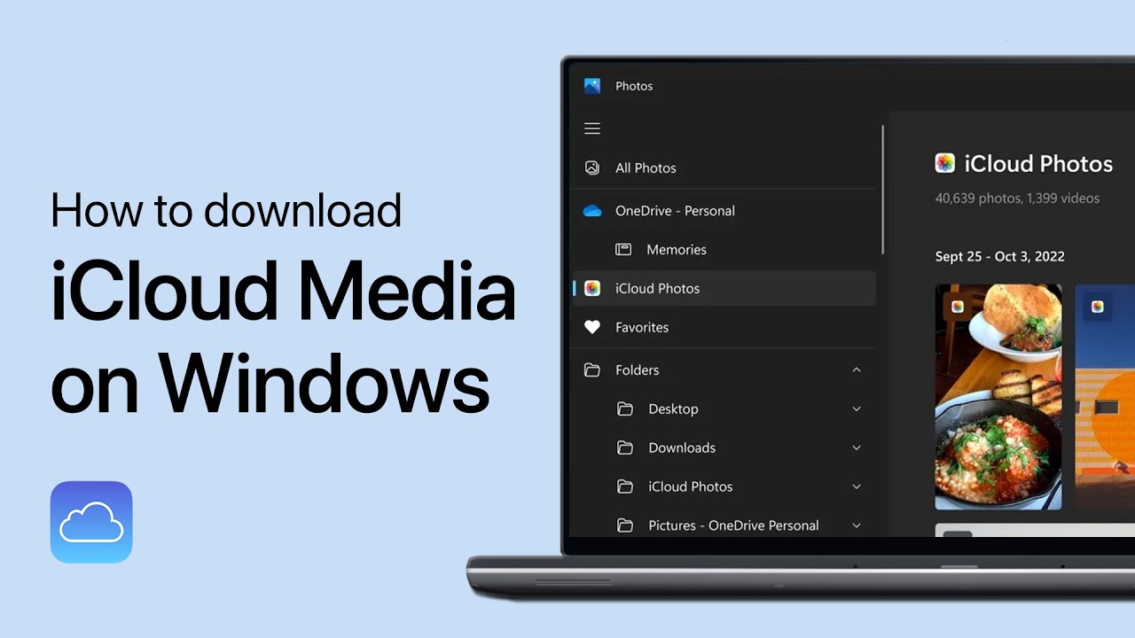 How To Download iCloud Photos & Videos on Windows PC