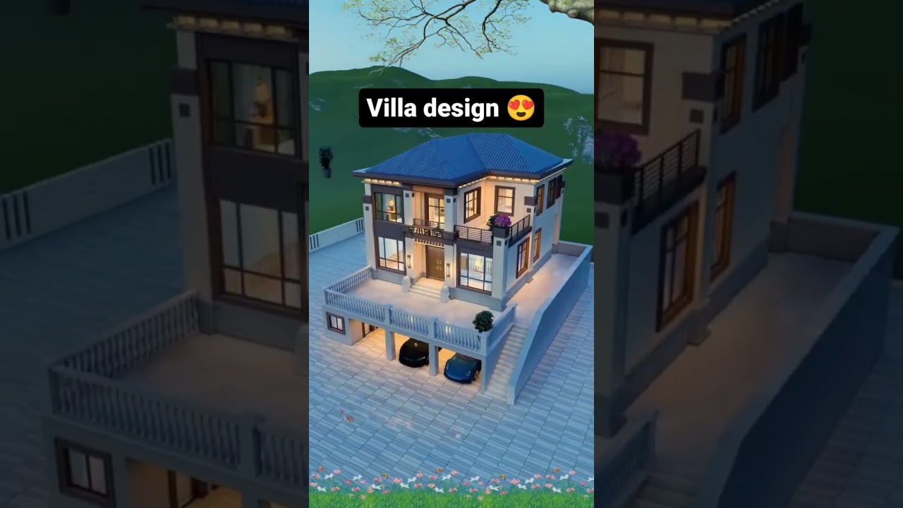 vila design 👌 #vila #housedesign #elevation #shorts #ytshorts #youtubeshorts #trending #viral