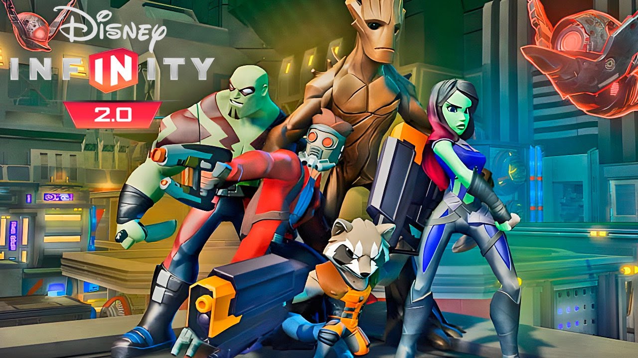 Disney Infinity 2.0 GUARDIÕES DA GALÁXIA COMPLETO Dublado