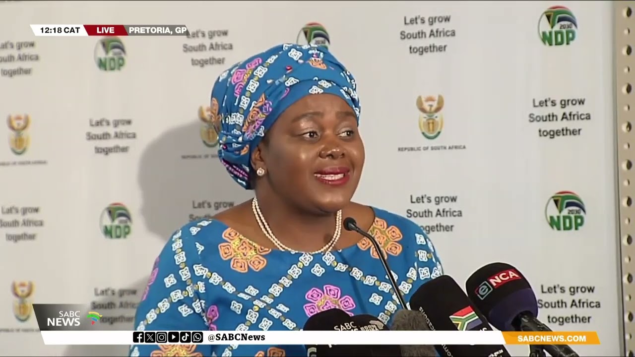 Human Settlements | Minister Mmamoloko Kubayi briefs the media on plans, challenges in housing