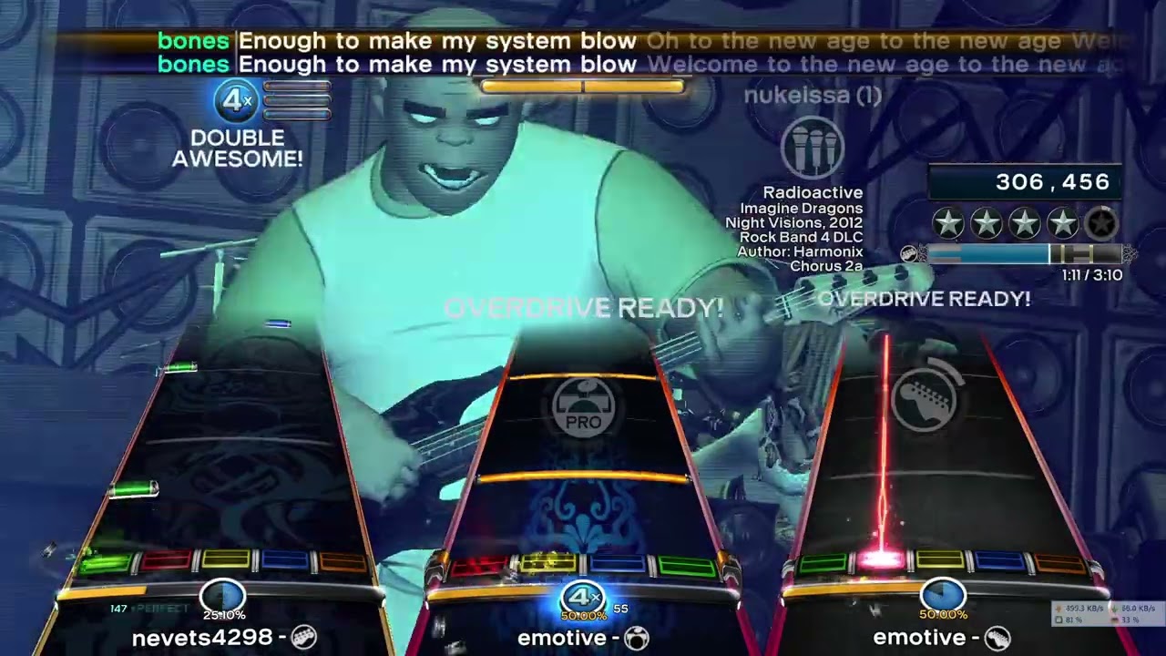 Radioactive (2012) By Imagine Dragons - Band Ones Rock Band 3 Deluxe RPCS3