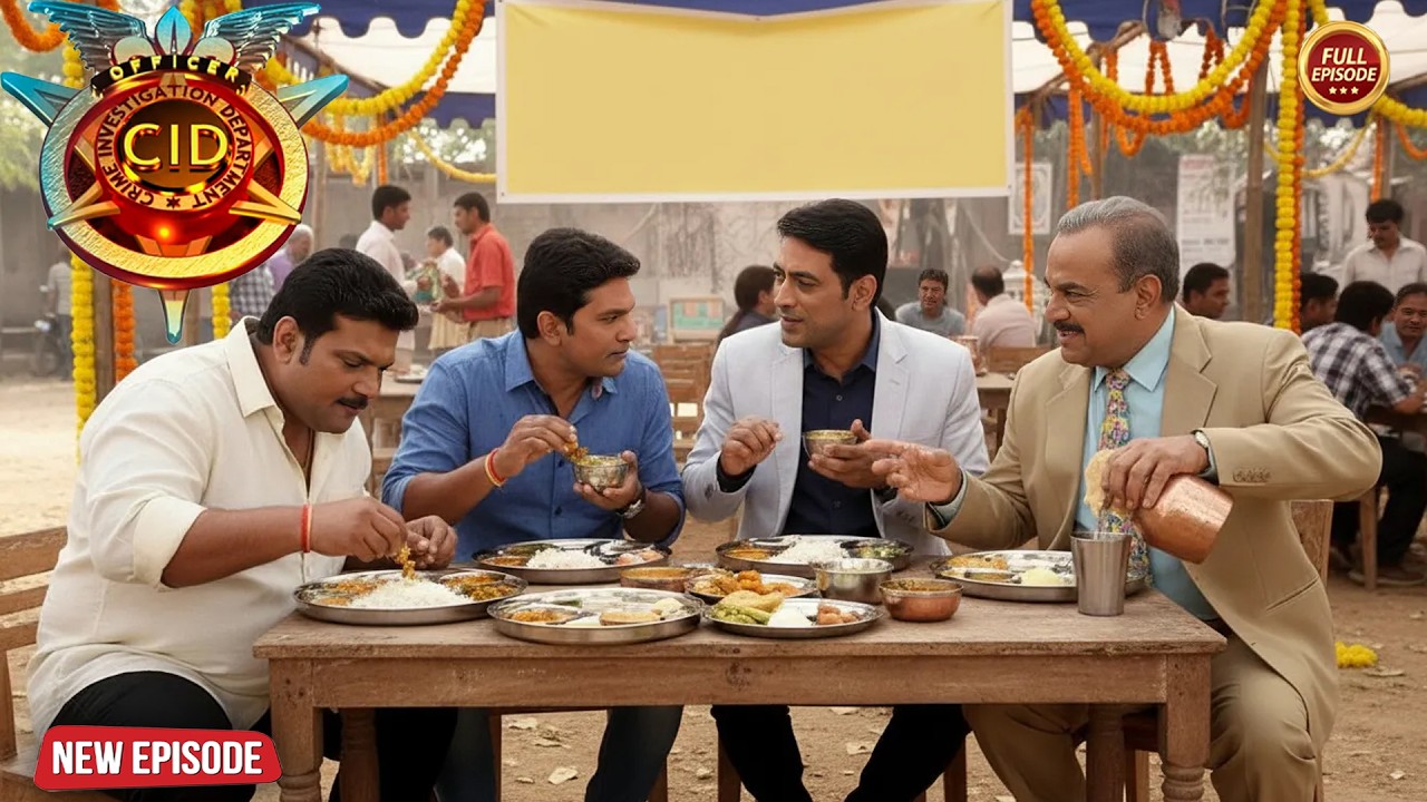 गांव की शादी में जानकर CID टीम ने नीचे बैठ कर खाया खाना देख सब गांव वाले हुए हैरान | Latest Episode